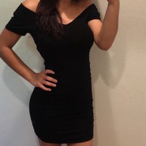 black dress